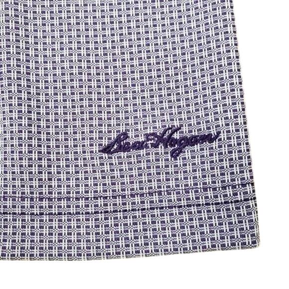 Ben Hogan Performance Polo Golf Shirt 2XL XXL Short Sleeve Purple Print - Picture 4 of 9